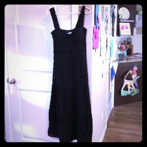 Black lacy dress